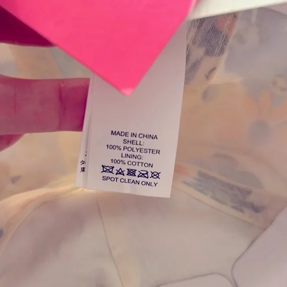 NWT Kate Spade Floral Printed Baseball Cap/Hat - Picture 9 of 9